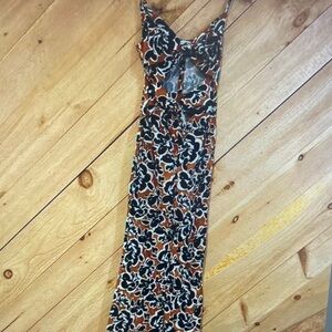 Elegant Floral Maxi Dress